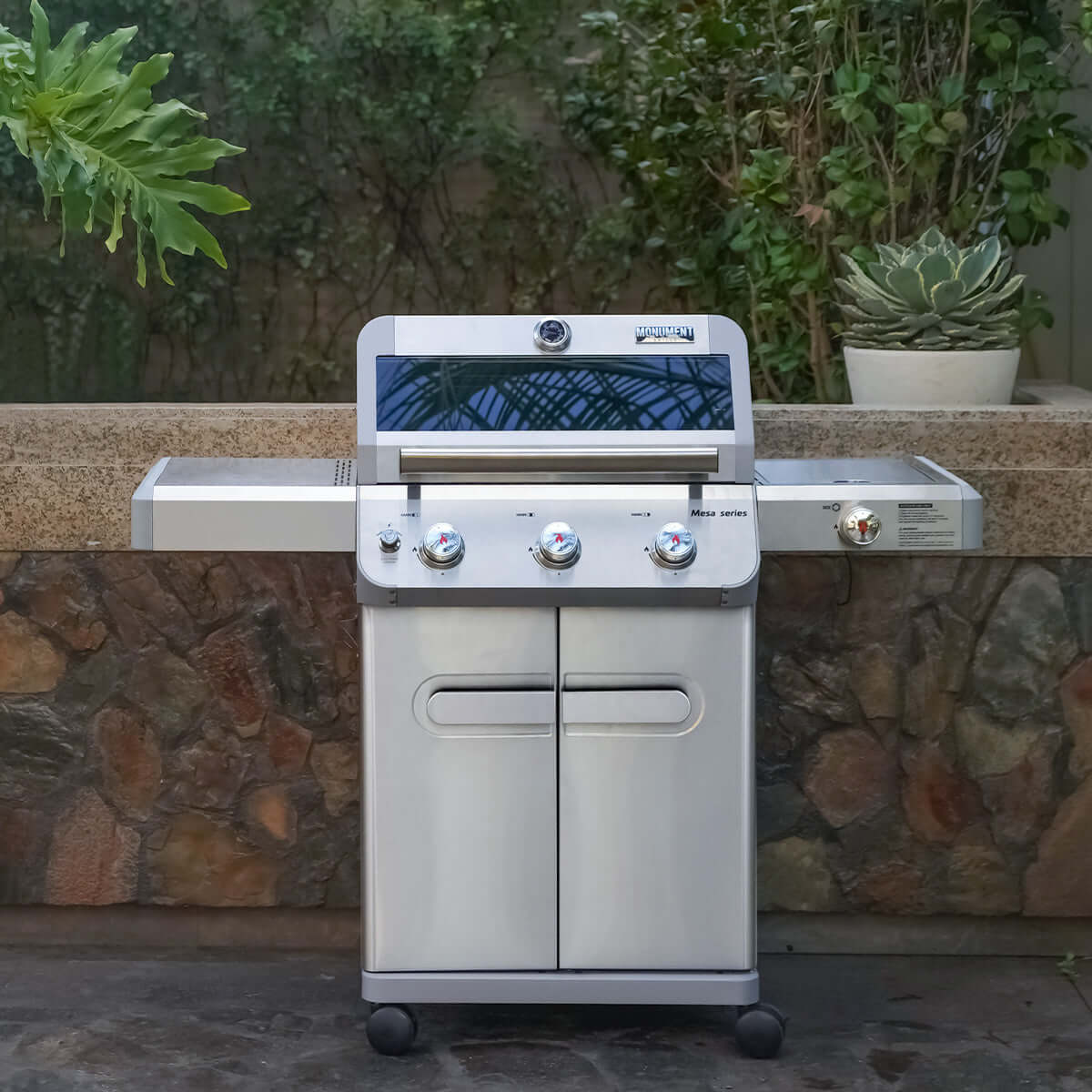 Monument Grills - Mesa 305 - Stainless Propane Gas Grill - M305 - by Monument Grills | Buy at Agent BBQ