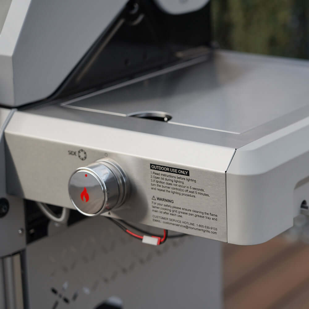 Monument Grills - Mesa 305 - Stainless Propane Gas Grill - M305 - by Monument Grills | Buy at Agent BBQ