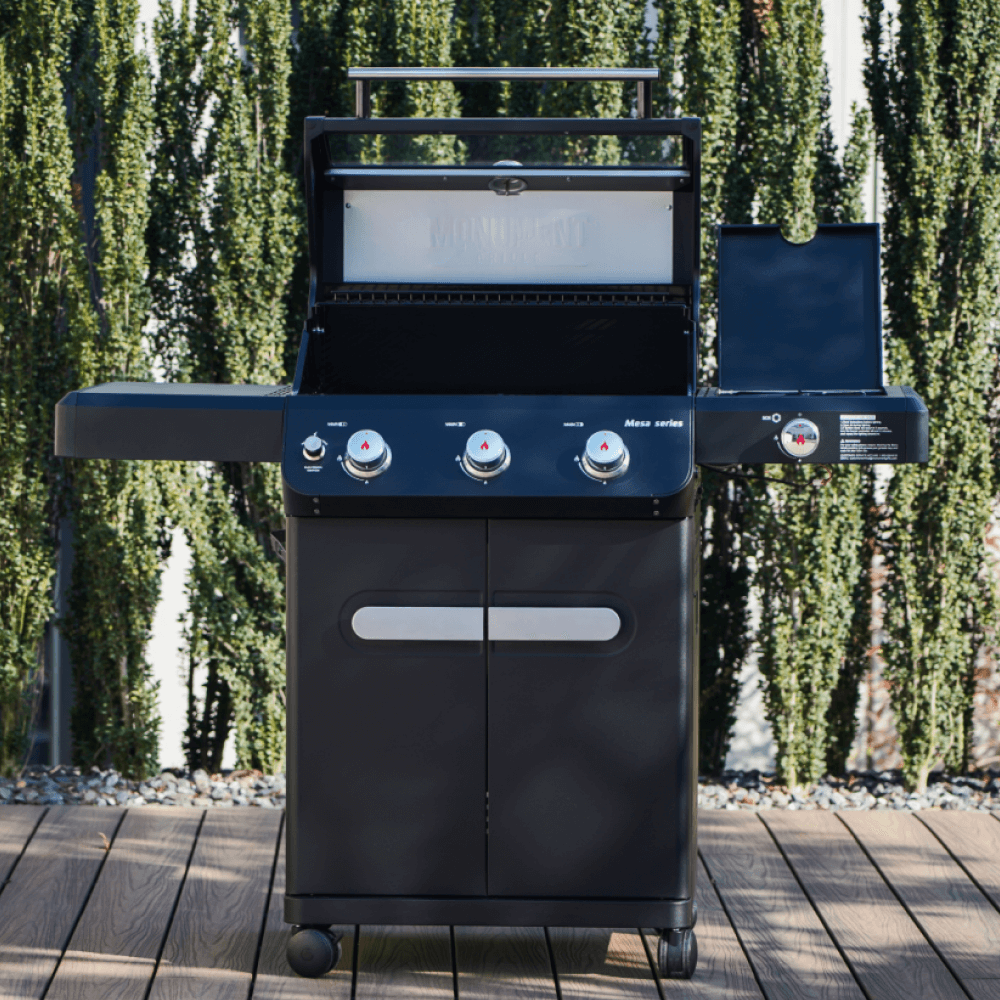 Monument Grills - Mesa 325 - Black Propane Gas Grill - M325 - by Monument Grills | Buy at Agent BBQ