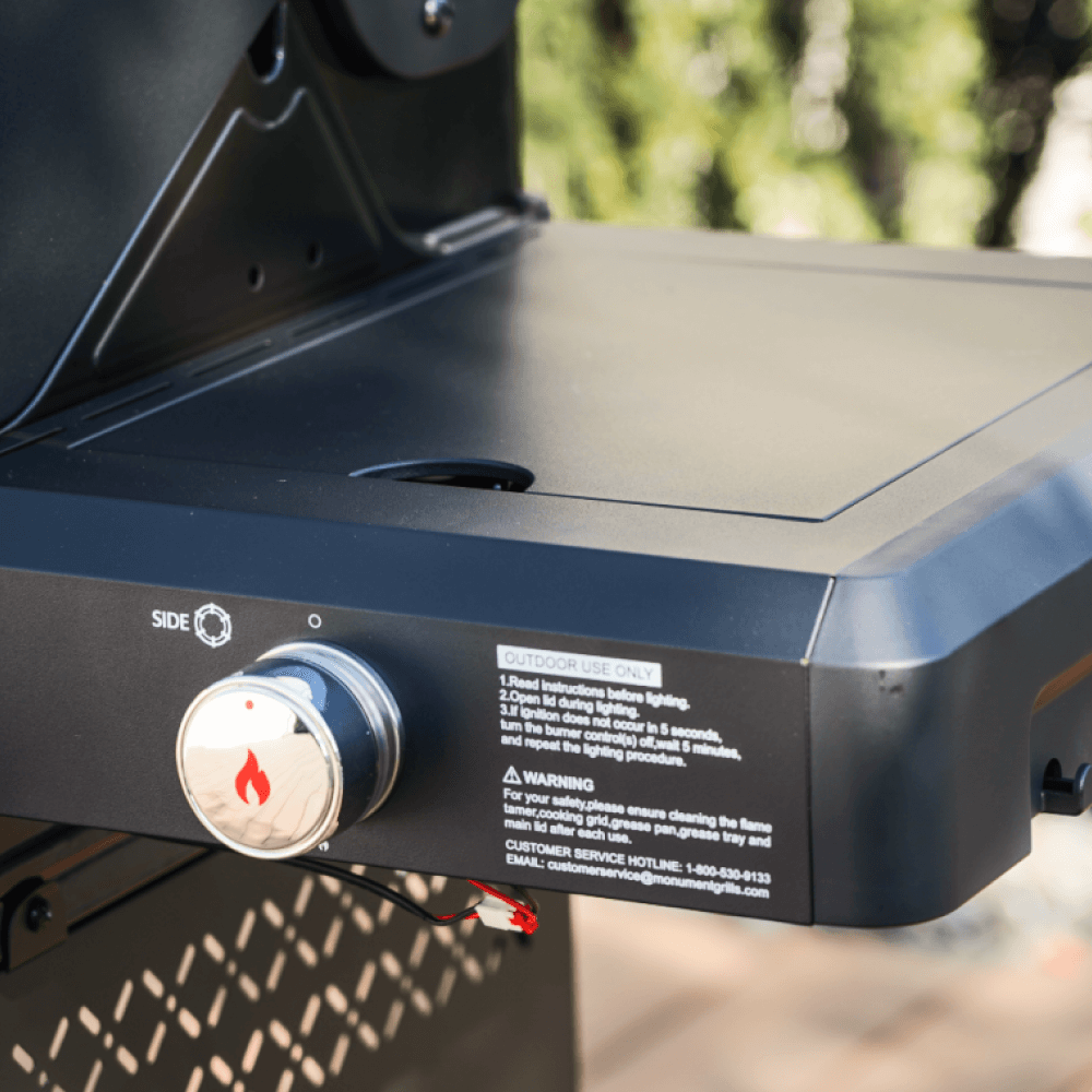 Monument Grills - Mesa 325 - Black Propane Gas Grill - M325 - by Monument Grills | Buy at Agent BBQ