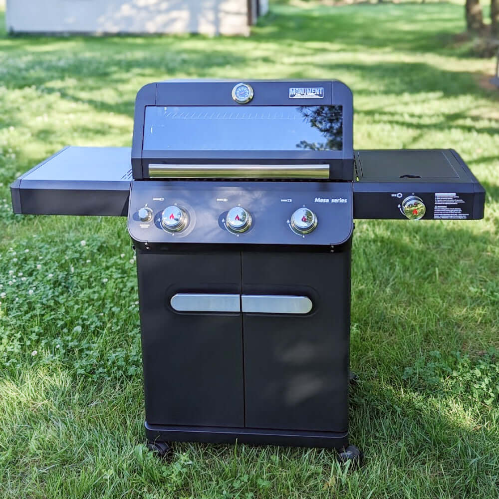 Monument Grills - Mesa 325 - Black Propane Gas Grill - M325 - by Monument Grills | Buy at Agent BBQ