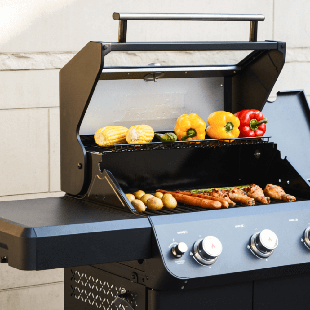 Monument Grills - Mesa 325 - Black Propane Gas Grill - M325 - by Monument Grills | Buy at Agent BBQ