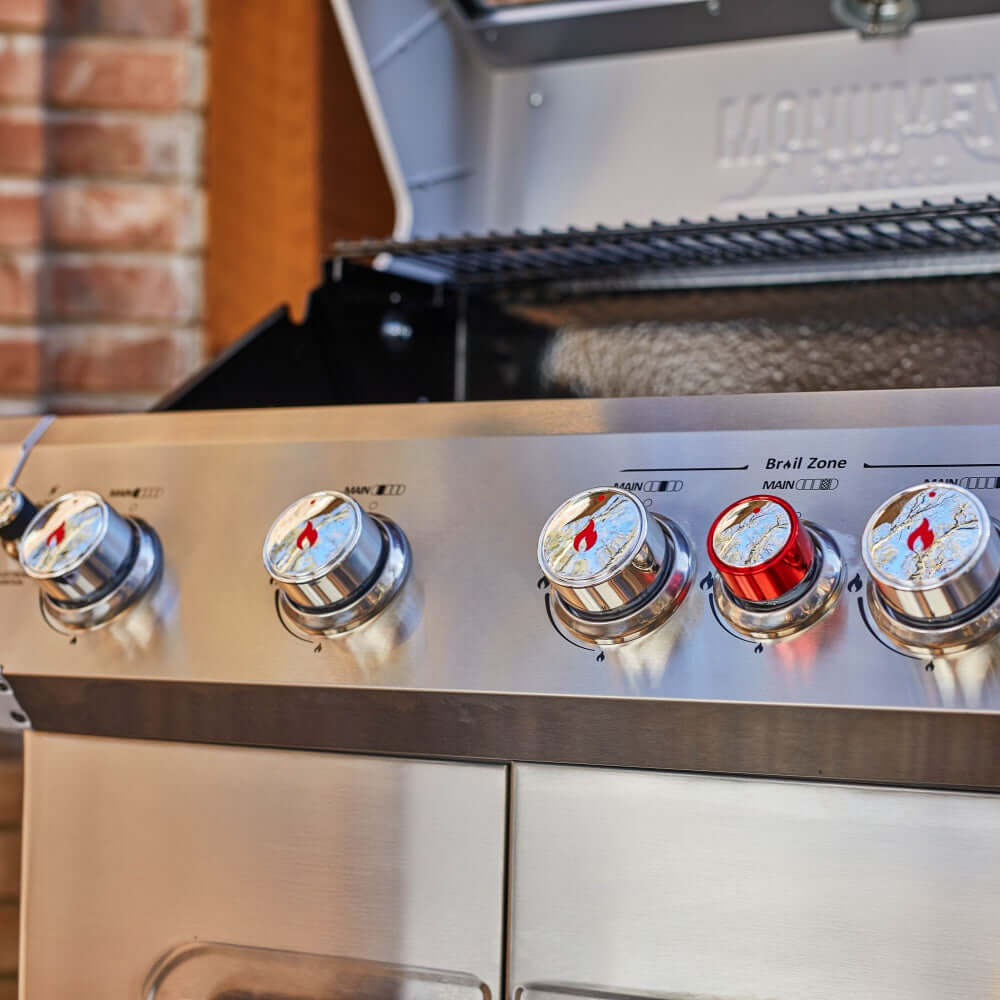 Monument Grills - Mesa Stainless Propane Gas Grill - M415BZ - by Monument Grills | Buy at Agent BBQ