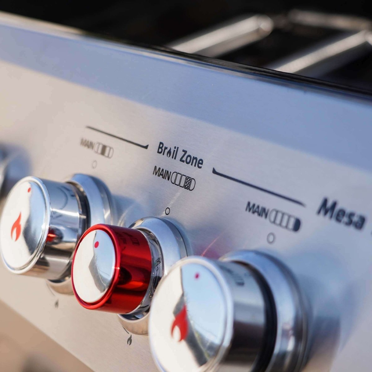 Monument Grills - Mesa Stainless Propane Gas Grill - M415BZ - by Monument Grills | Buy at Agent BBQ