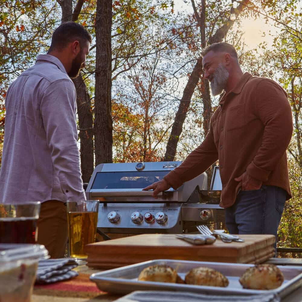 Monument Grills - Mesa Stainless Propane Gas Grill - M415BZ - by Monument Grills | Buy at Agent BBQ