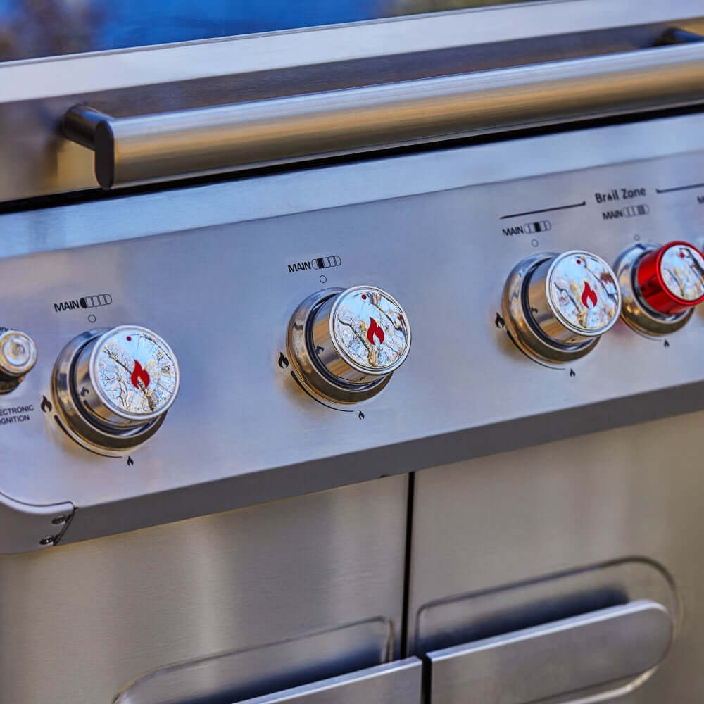 Monument Grills - Mesa Stainless Propane Gas Grill - M415BZ - by Monument Grills | Buy at Agent BBQ