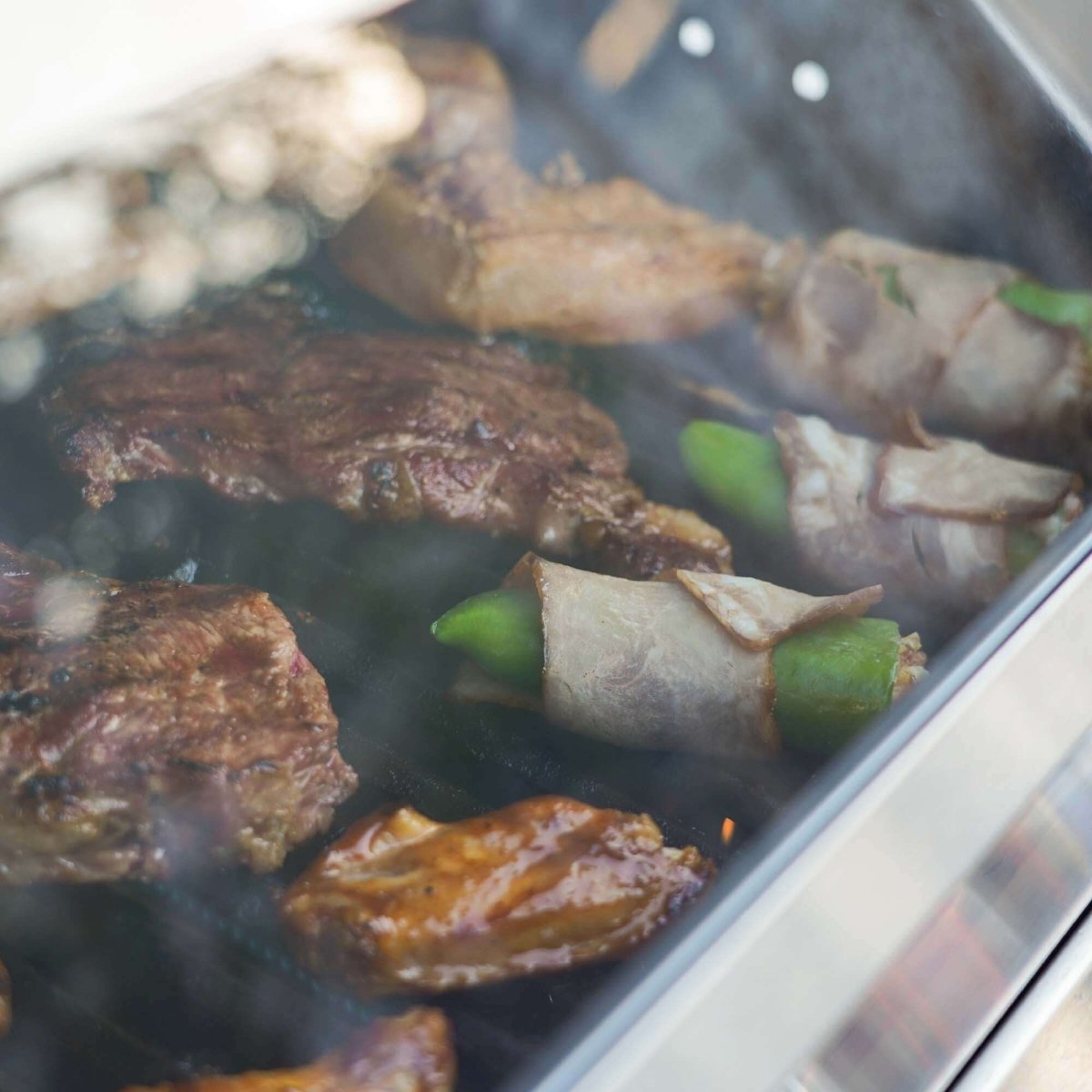 Monument Grills - Mesa Stainless Propane Gas Grill - M415BZ - by Monument Grills | Buy at Agent BBQ