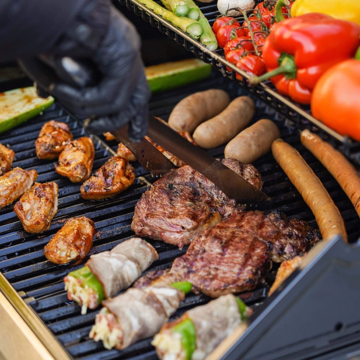 Monument Grills - Mesa Stainless Propane Gas Grill - M415BZ - by Monument Grills | Buy at Agent BBQ