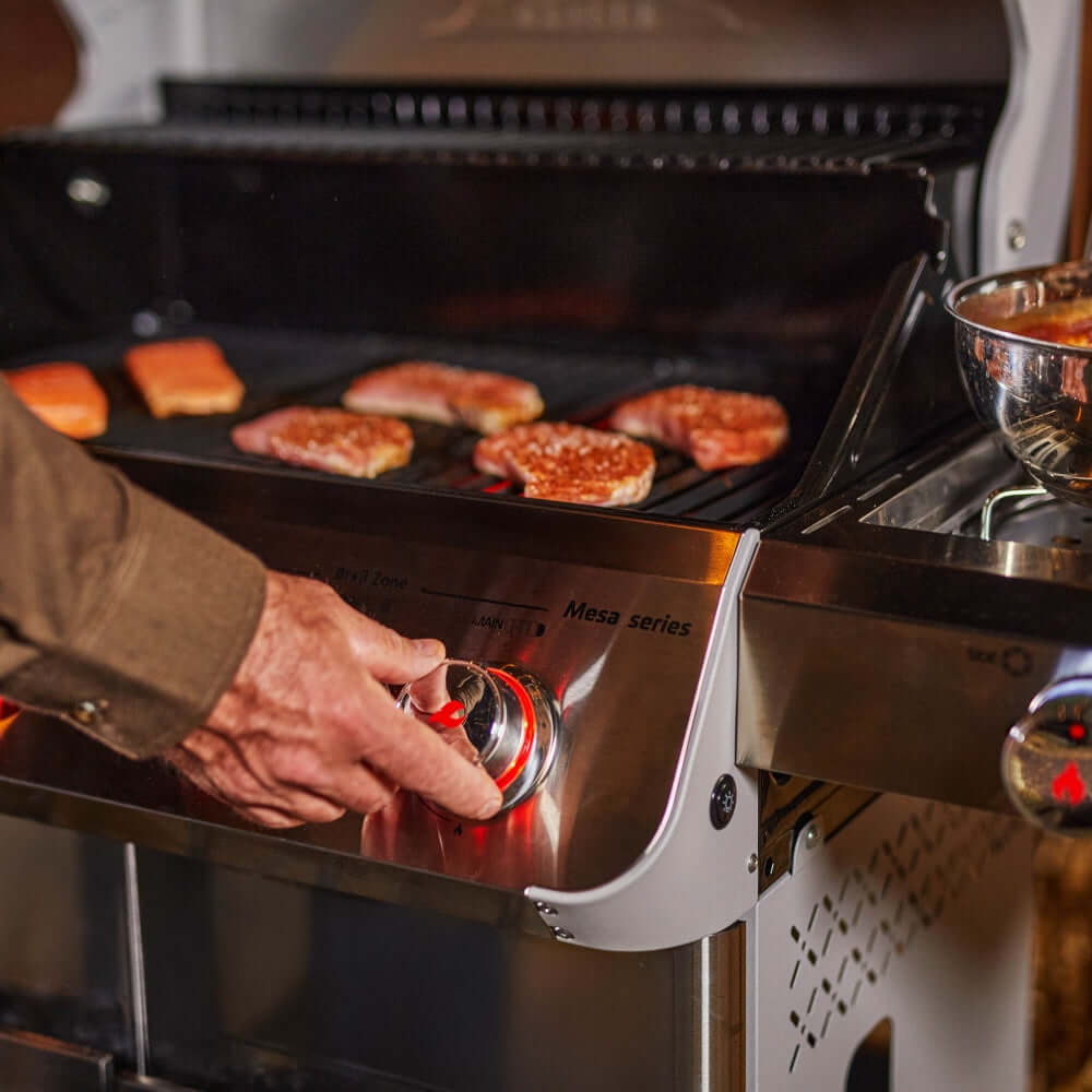 Monument Grills - Mesa Stainless Propane Gas Grill - M415BZ - by Monument Grills | Buy at Agent BBQ