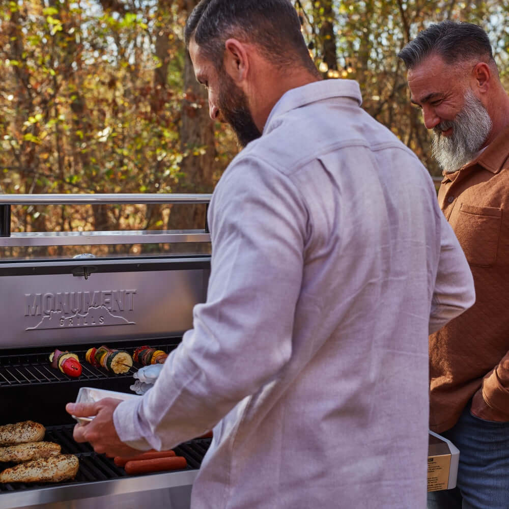 Monument Grills - Mesa Stainless Propane Gas Grill - M415BZ - by Monument Grills | Buy at Agent BBQ