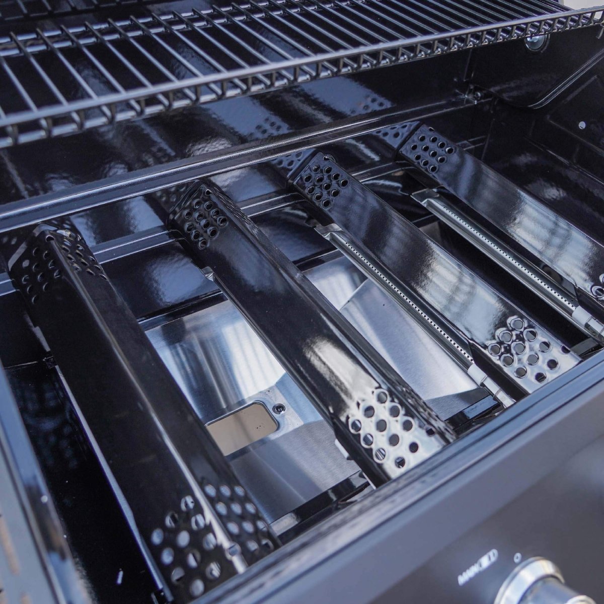 Monument Grills - Mesa Stainless Propane Gas Grill - M415BZ - by Monument Grills | Buy at Agent BBQ
