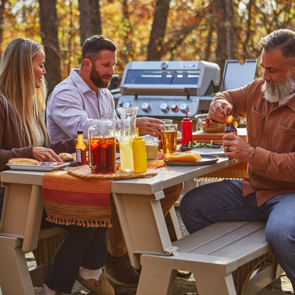 Monument Grills - Mesa Stainless Propane Gas Grill - M415BZ - by Monument Grills | Buy at Agent BBQ