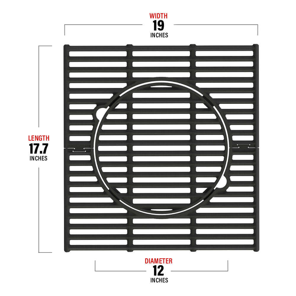 Monument Grills - Multifunction Cast Iron Grate - A104 - by Monument Grills | Buy at Agent BBQ