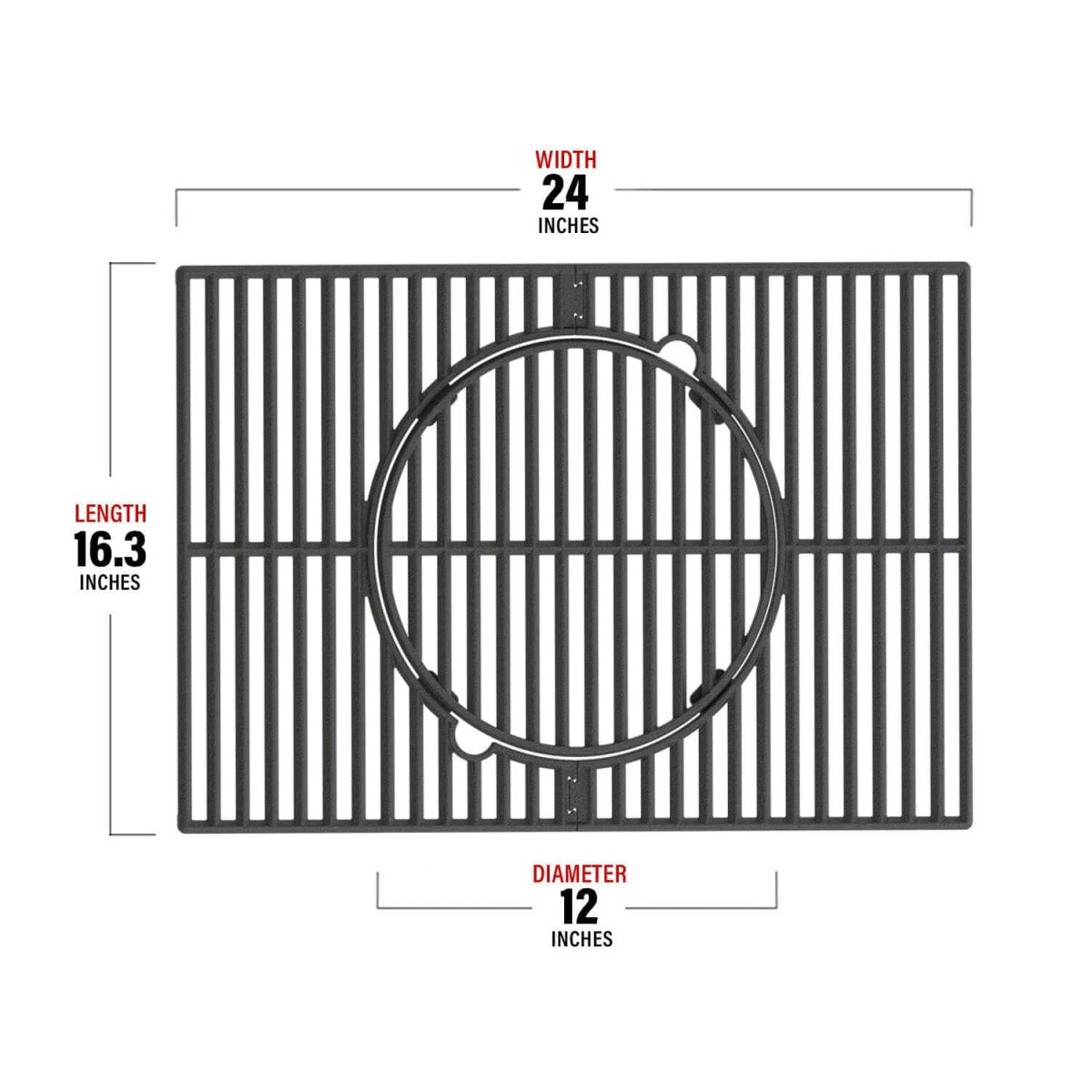 Monument Grills - Multifunction Grill Grate - A107 - by Monument Grills | Buy at Agent BBQ