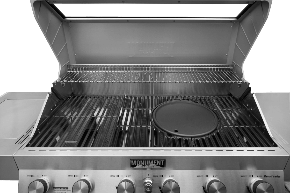 Monument Grills - Round Cast Iron Cooking Plate - A200 - by Monument Grills | Buy at Agent BBQ
