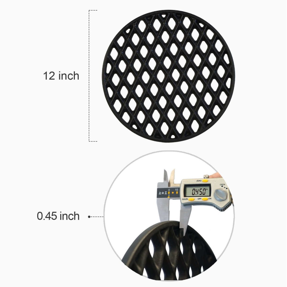 Monument Grills - Round Diamond Grid - A201 - by Monument Grills | Buy at Agent BBQ