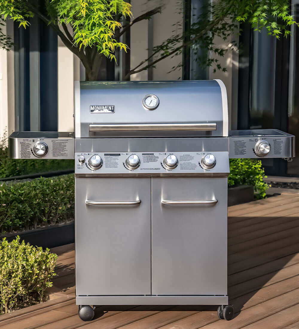 Monument Grills - Stainless Infrared Propane Gas Grill - 24367 - by Monument Grills | Buy at Agent BBQ