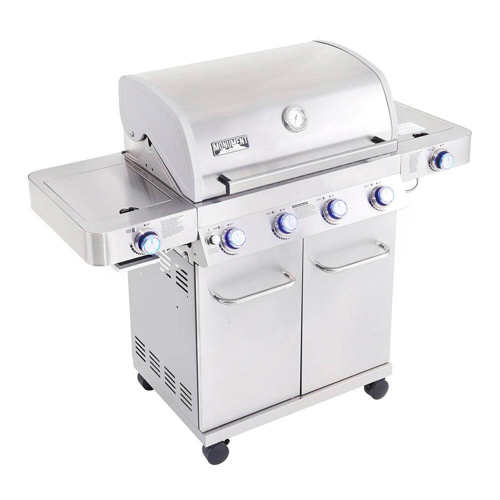Monument Grills - Stainless Infrared Propane Gas Grill - 24367 - by Monument Grills | Buy at Agent BBQ