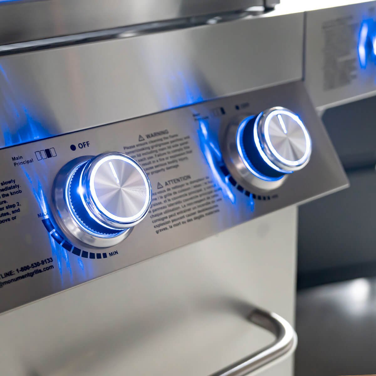 Monument Grills - Stainless Infrared Propane Gas Grill - 24367 - by Monument Grills | Buy at Agent BBQ