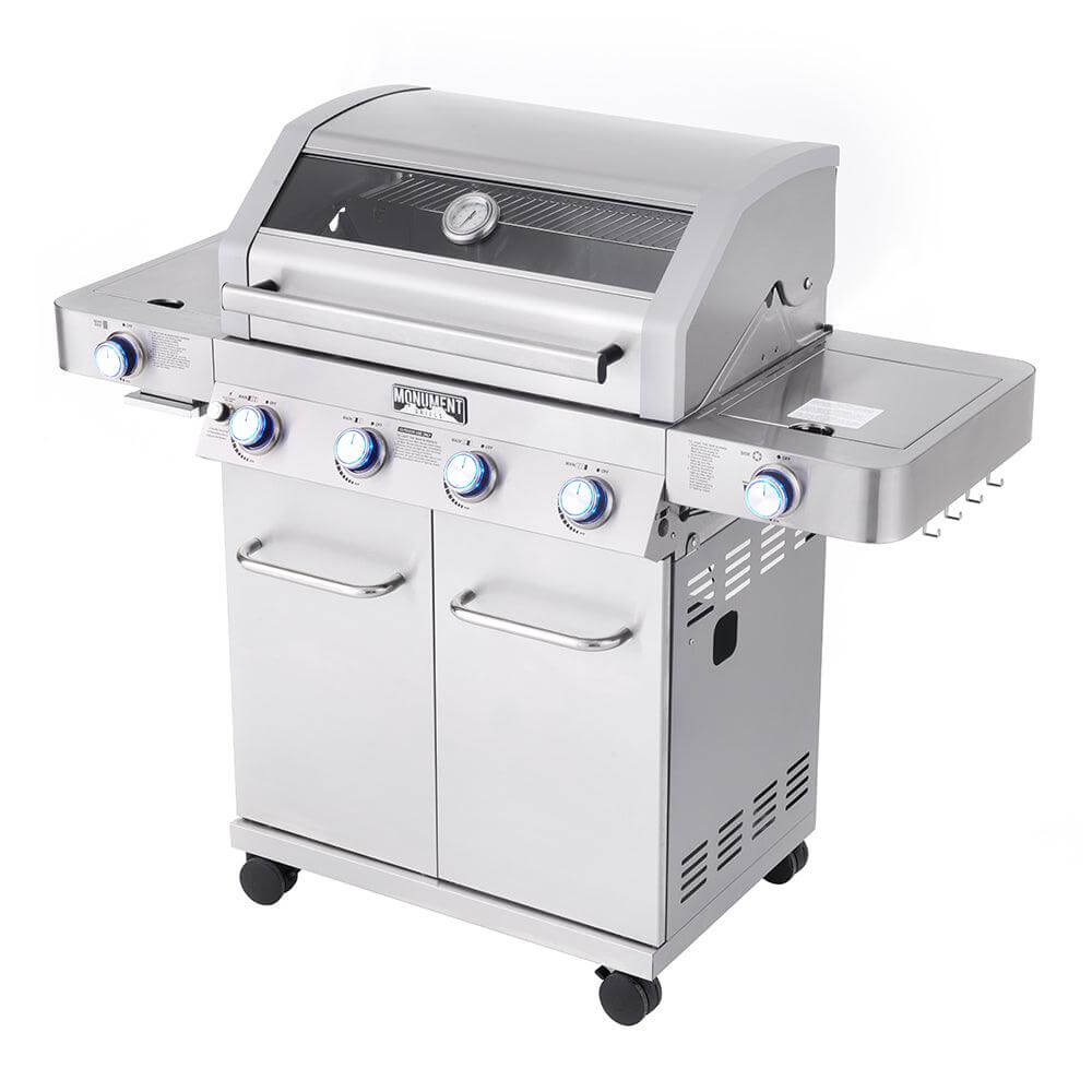 Monument Grills - Stainless Infrared Propane Gas Grill - 35633 - by Monument Grills | Buy at Agent BBQ