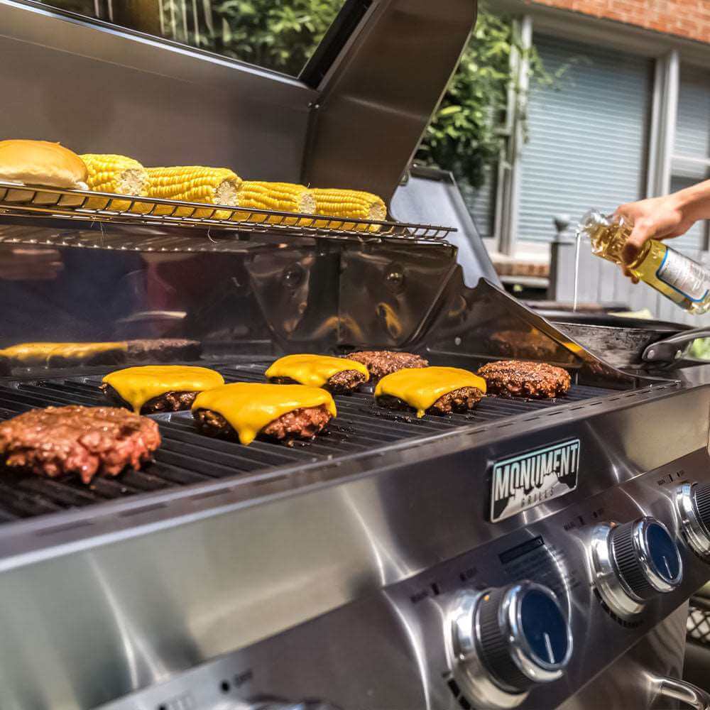 Monument Grills - Stainless Infrared Propane Gas Grill - 35633 - by Monument Grills | Buy at Agent BBQ