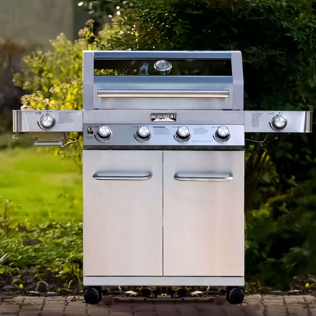 Monument Grills - Stainless Infrared Propane Gas Grill - 35633 - by Monument Grills | Buy at Agent BBQ