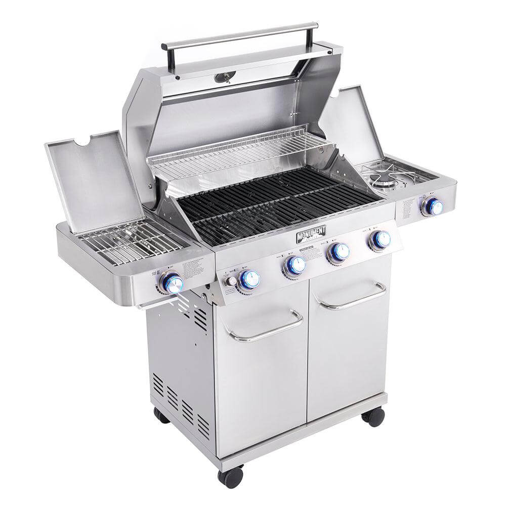 Monument Grills - Stainless Infrared Propane Gas Grill - 35633 - by Monument Grills | Buy at Agent BBQ