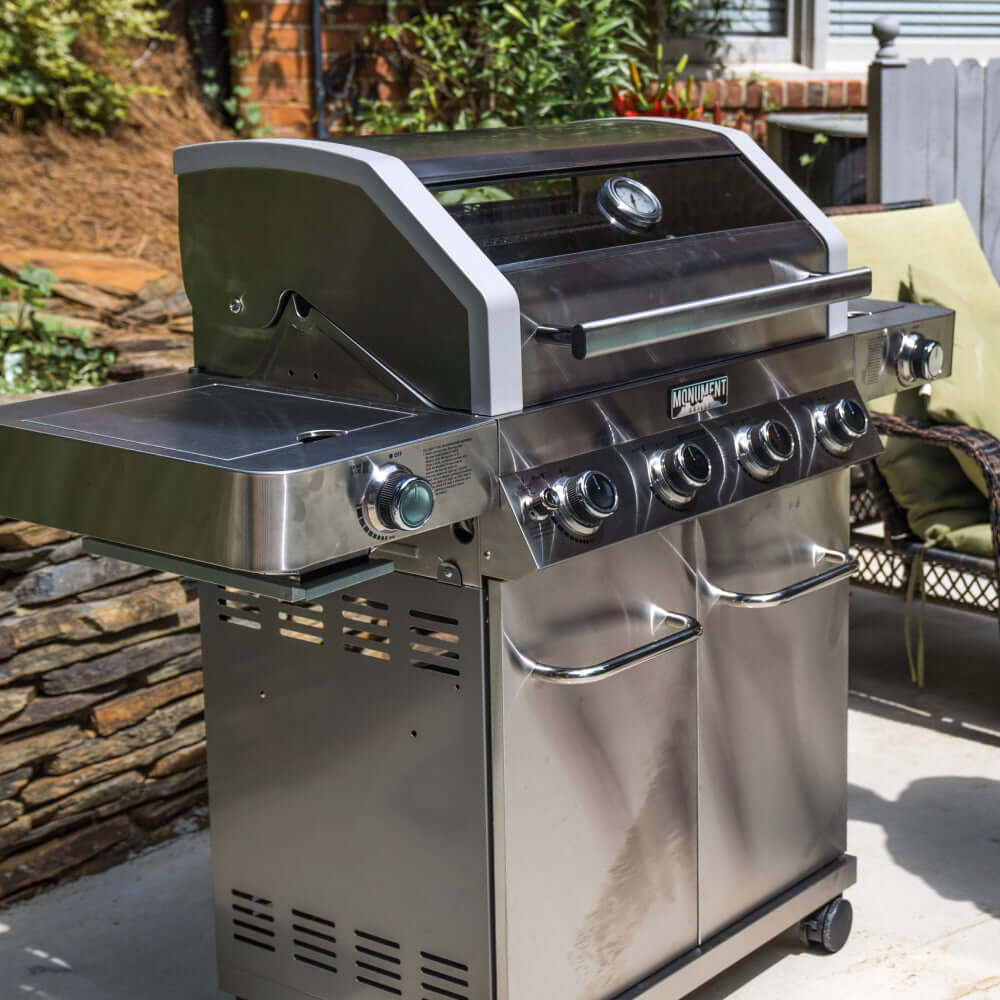 Monument Grills - Stainless Infrared Propane Gas Grill - 35633 - by Monument Grills | Buy at Agent BBQ