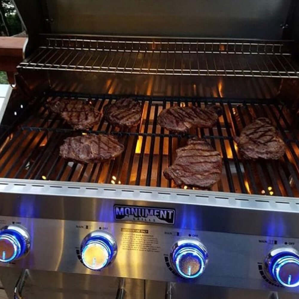 Monument Grills - Stainless Infrared Propane Gas Grill - 35633 - by Monument Grills | Buy at Agent BBQ