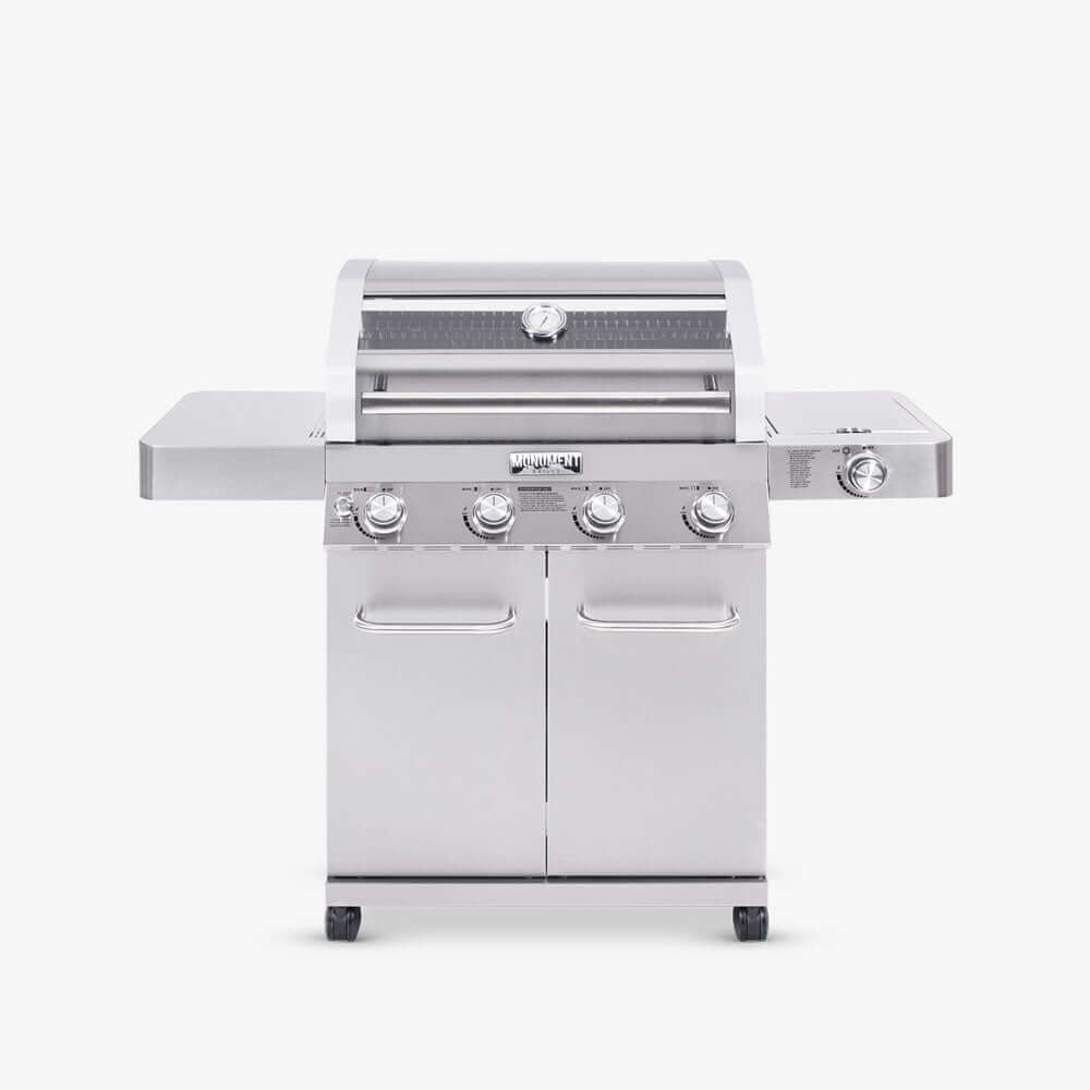 Monument Grills - Stainless Natural/Propane Gas Grill - 41847NG - by Monument Grills | Buy at Agent BBQ