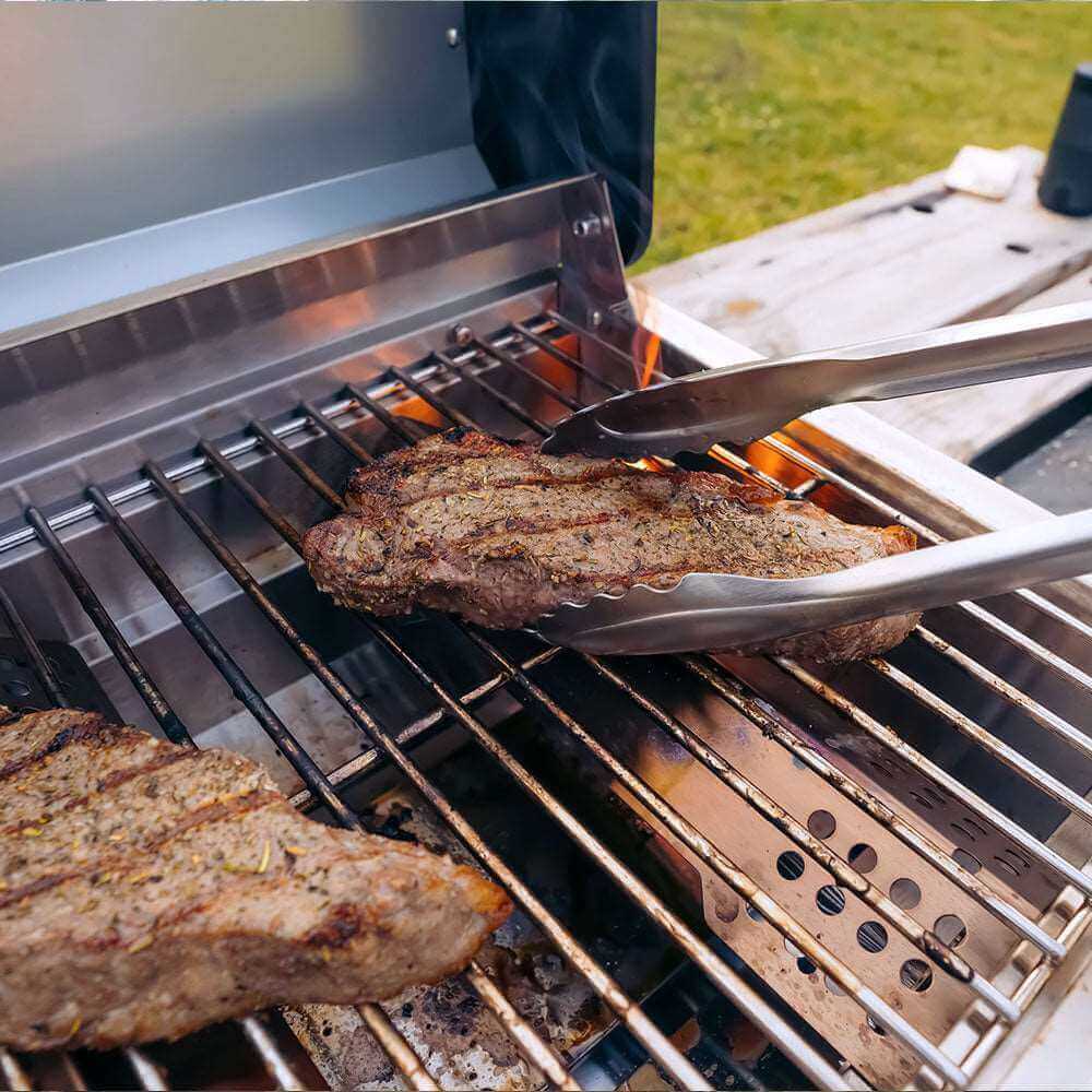 Monument Grills - Stainless Tabletop Propane Gas Grill - G22 - by Monument Grills | Buy at Agent BBQ