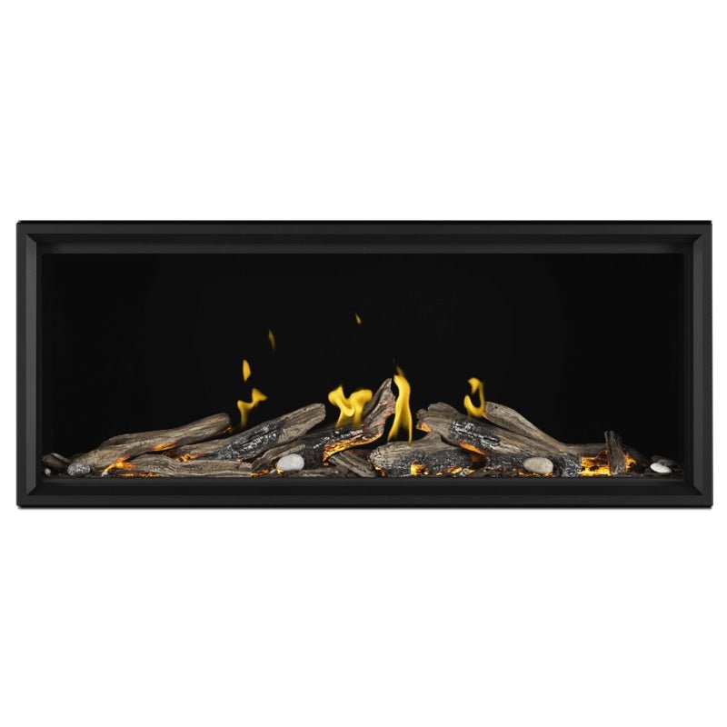 Napoleon 62" Tall Vector with Luminous Logs Direct Vent Linear Gas Fireplace - by Napoleon | Buy at Agent BBQ
