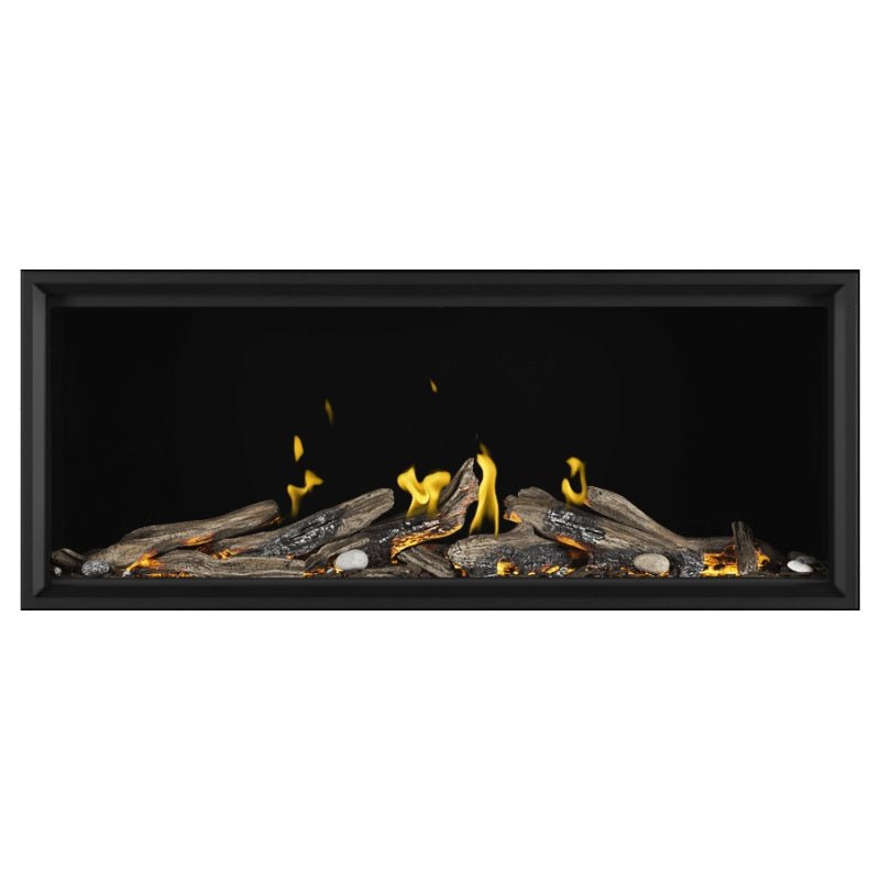 Napoleon 62" Tall Vector with Luminous Logs Direct Vent Linear Gas Fireplace - by Napoleon | Buy at Agent BBQ