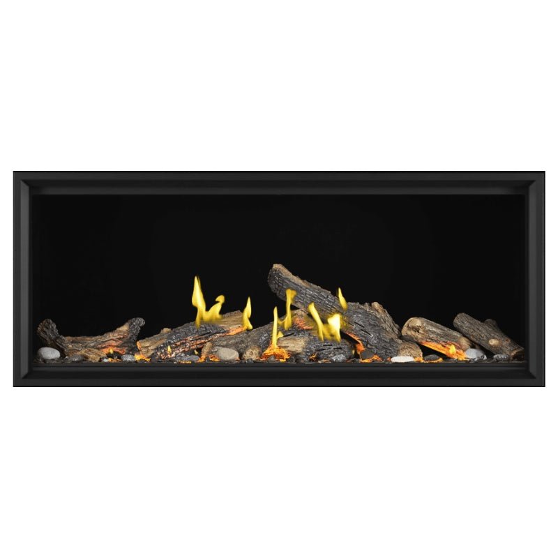 Napoleon 62" Tall Vector with Luminous Logs Direct Vent Linear Gas Fireplace - by Napoleon | Buy at Agent BBQ