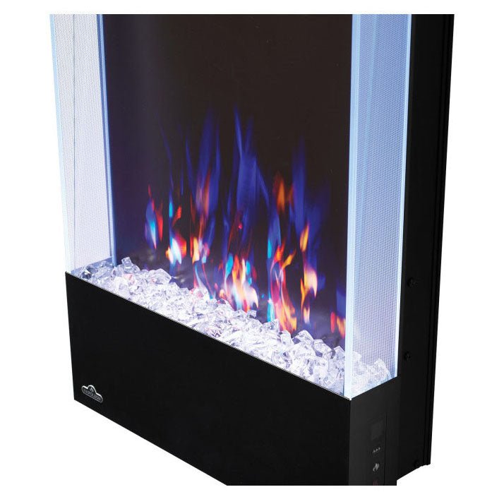 Napoleon Allure Vertical 32" Wall Mount Electric Fireplace - Wall Mount Built In Electric Fireplace by Napoleon | Buy at Agent BBQ