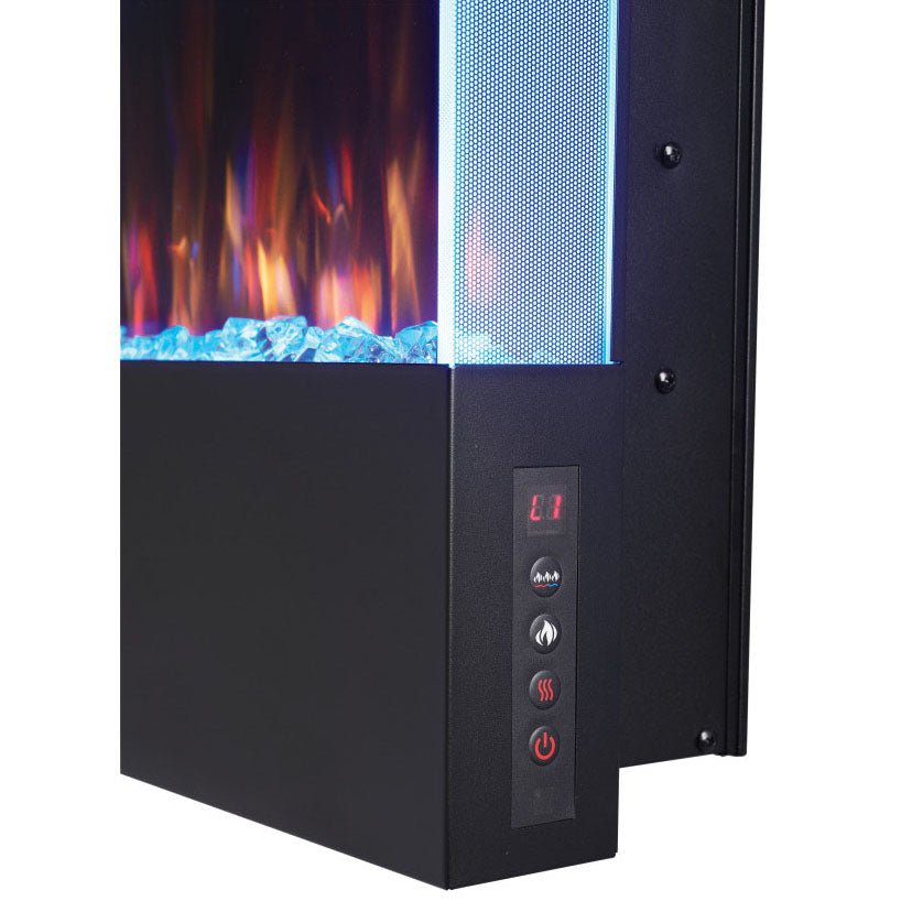 Napoleon Allure Vertical 32" Wall Mount Electric Fireplace - Wall Mount Built In Electric Fireplace by Napoleon | Buy at Agent BBQ