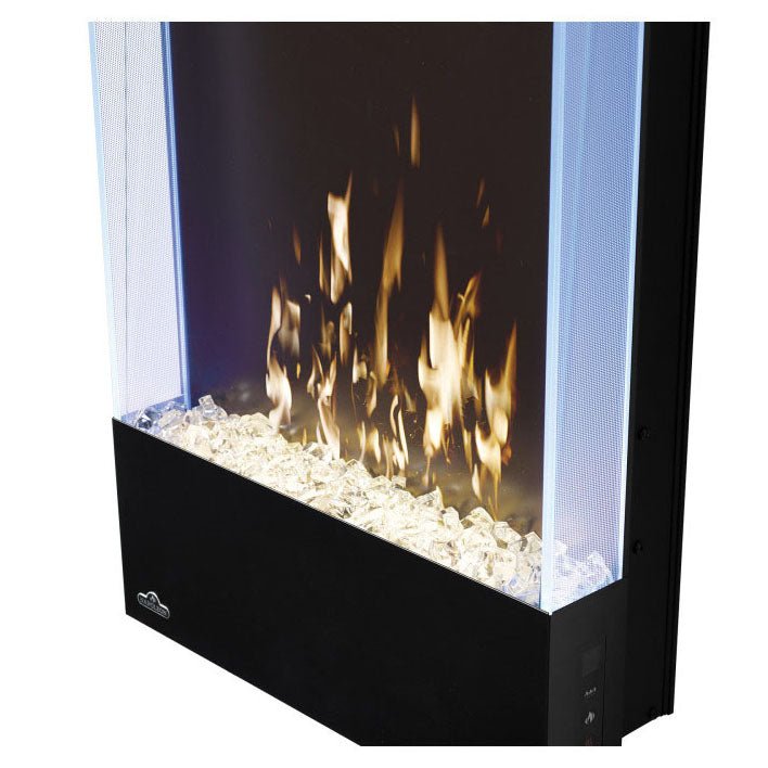 Napoleon Allure Vertical 32" Wall Mount Electric Fireplace - Wall Mount Built In Electric Fireplace by Napoleon | Buy at Agent BBQ
