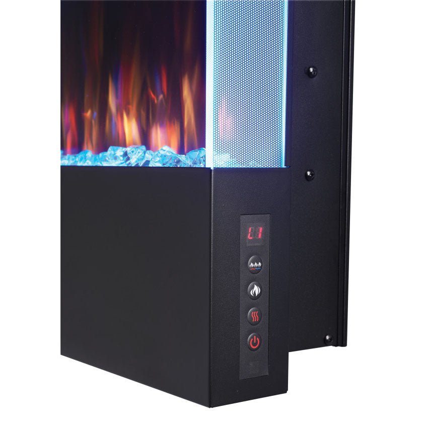 Napoleon Allure Vertical 38" Wall Mount Electric Fireplace - Wall Mount Built In Electric Fireplace by Napoleon | Buy at Agent BBQ