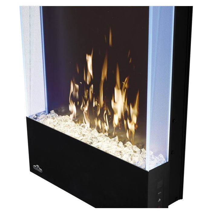 Napoleon Allure Vertical 38" Wall Mount Electric Fireplace - Wall Mount Built In Electric Fireplace by Napoleon | Buy at Agent BBQ