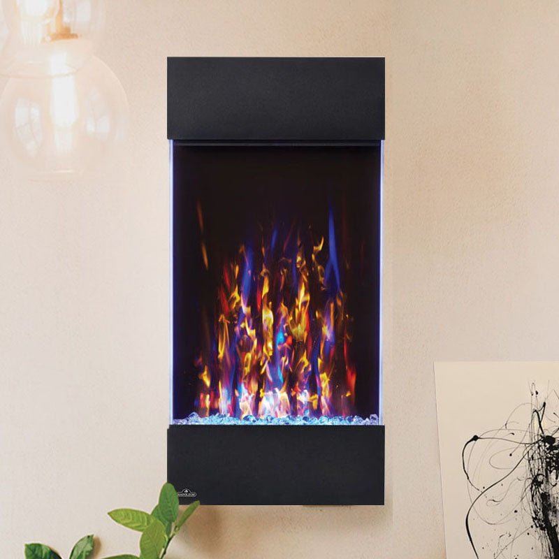 Napoleon Allure Vertical 38" Wall Mount Electric Fireplace - Wall Mount Built In Electric Fireplace by Napoleon | Buy at Agent BBQ