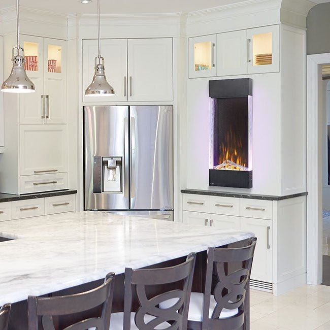 Napoleon Allure Vertical 38" Wall Mount Electric Fireplace - Wall Mount Built In Electric Fireplace by Napoleon | Buy at Agent BBQ