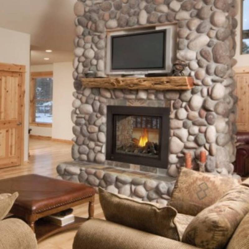 Napoleon Ascent Multi - Sided View/See Thru Direct Vent Gas Fireplace | BHD4 - by Napoleon | Buy at Agent BBQ