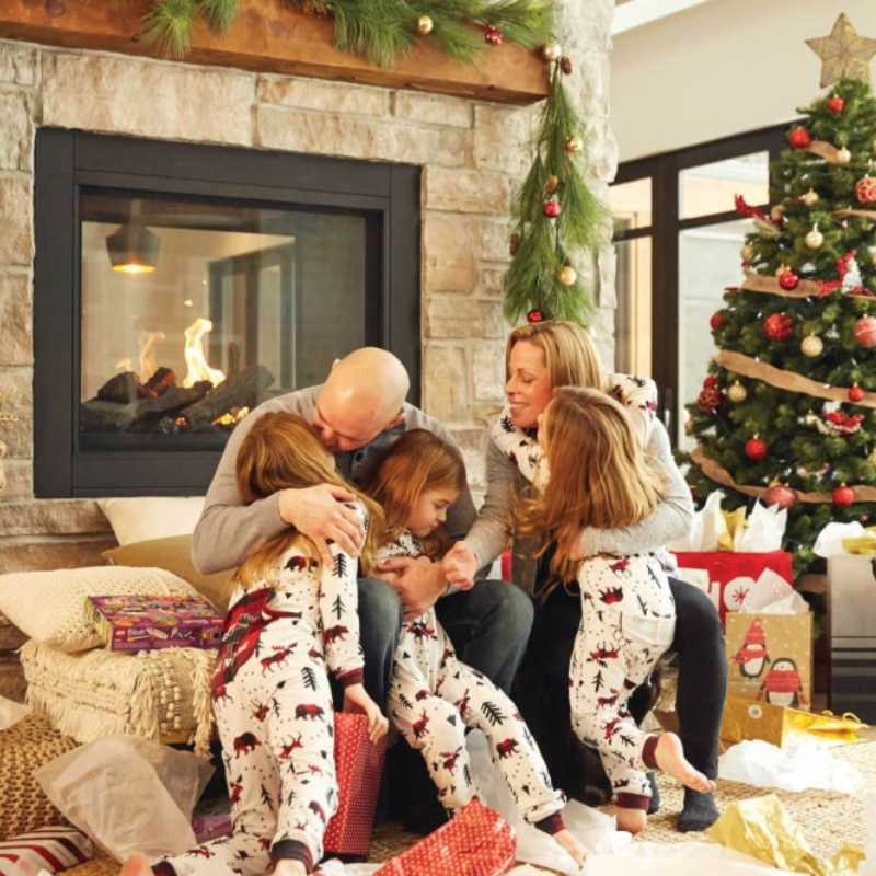 Napoleon Ascent Multi - Sided View/See Thru Direct Vent Gas Fireplace | BHD4 - by Napoleon | Buy at Agent BBQ