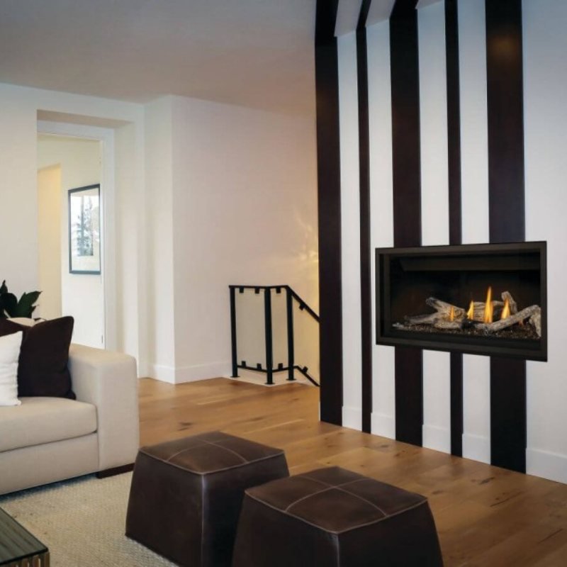 Napoleon Ascent Premium 42" Linear Direct Vent Gas Fireplace | BLP42NTE - by Napoleon | Buy at Agent BBQ
