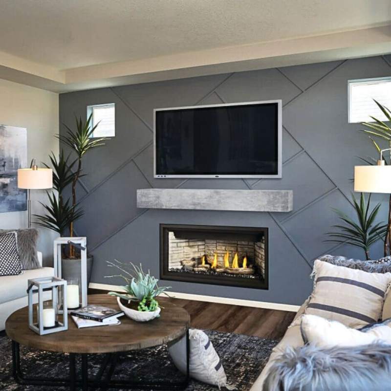 Napoleon Ascent Premium 42" Linear Direct Vent Gas Fireplace | BLP42NTE - by Napoleon | Buy at Agent BBQ