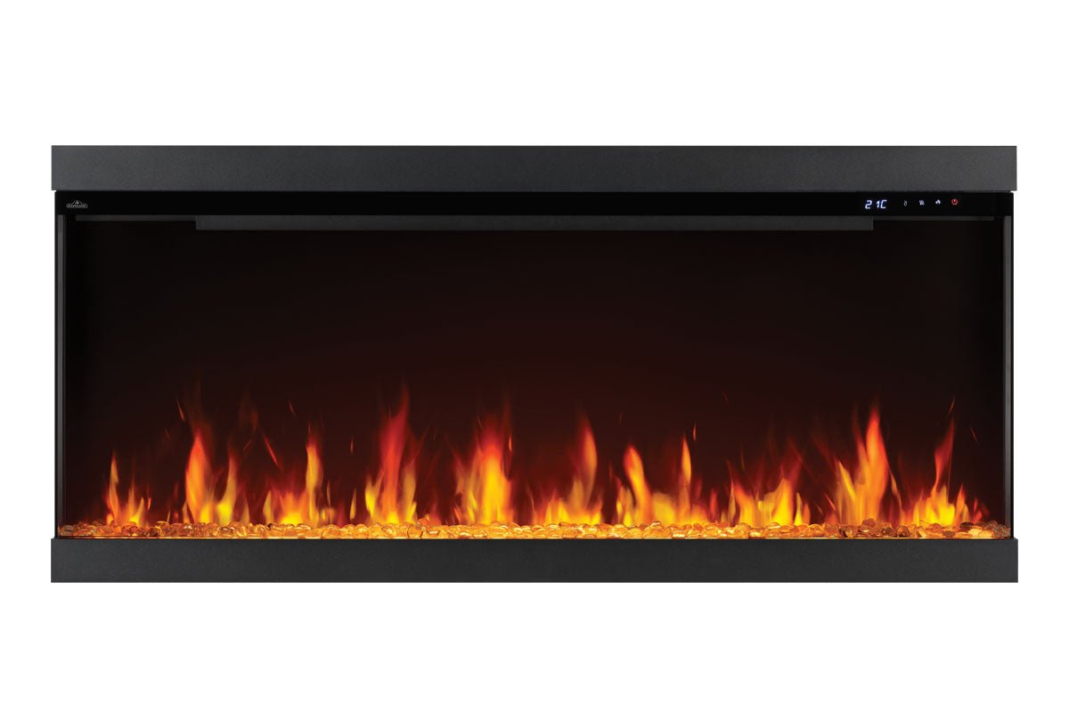Napoleon Astound 50" FlexMount Smart Multi - Side Wall Mount | Recessed Electric Fireplace - Multi - Side View Electric Fireplace by Napoleon | Buy at Agent BBQ