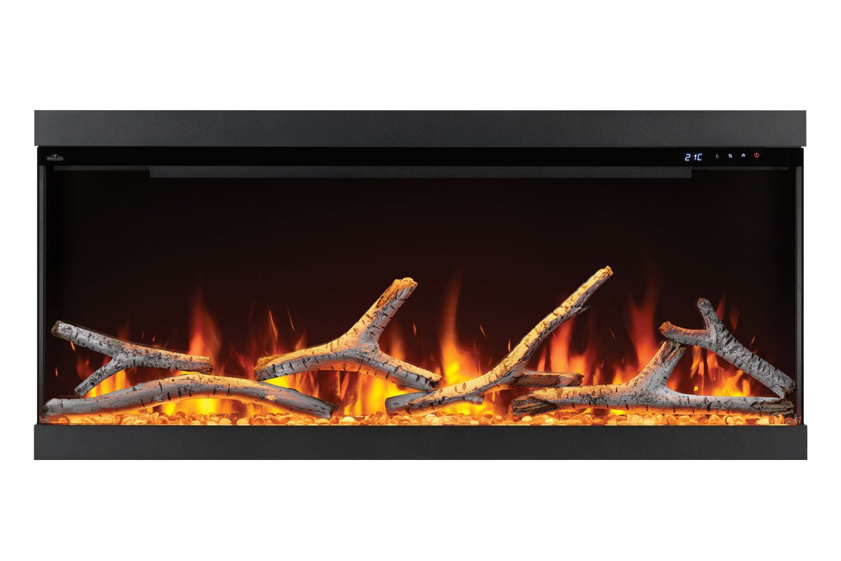 Napoleon Astound 50" FlexMount Smart Multi - Side Wall Mount | Recessed Electric Fireplace - Multi - Side View Electric Fireplace by Napoleon | Buy at Agent BBQ