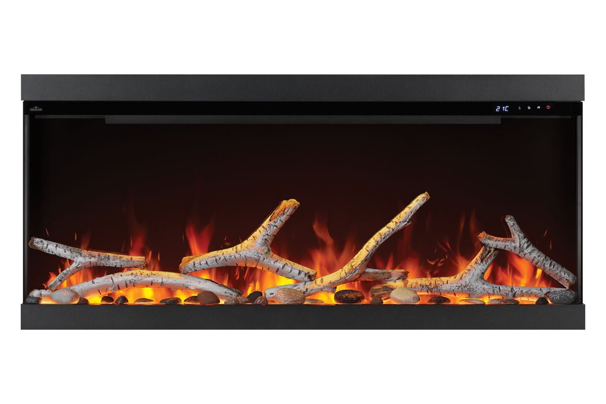Napoleon Astound 50" FlexMount Smart Multi - Side Wall Mount | Recessed Electric Fireplace - Multi - Side View Electric Fireplace by Napoleon | Buy at Agent BBQ