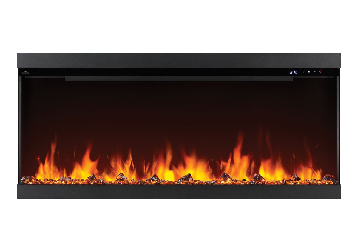 Napoleon Astound 50" FlexMount Smart Multi - Side Wall Mount | Recessed Electric Fireplace - Multi - Side View Electric Fireplace by Napoleon | Buy at Agent BBQ