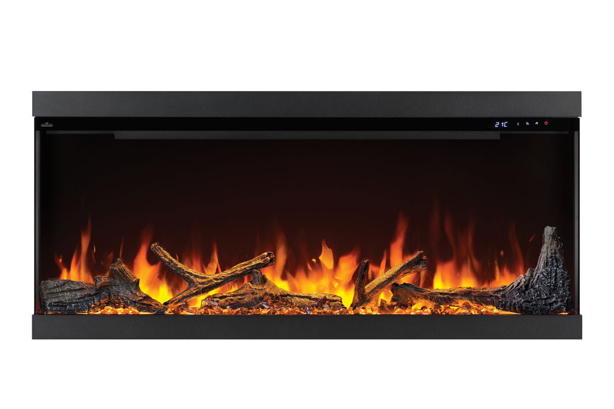 Napoleon Astound 50" FlexMount Smart Multi - Side Wall Mount | Recessed Electric Fireplace - Multi - Side View Electric Fireplace by Napoleon | Buy at Agent BBQ